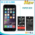 Premium 9H 2.5D 0.3MM mobile phone screen protector For Phone 6s plus(5.5inch) Factory Price